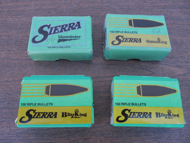 lot 106 image: 4 Boxes of Assorted Sierra 6mm Bullets