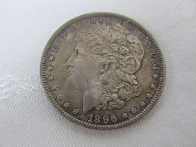 lot 143 image: 1896 Morgan Silver Dollar