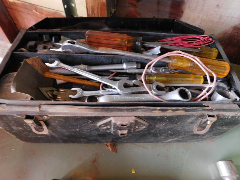 lot 48 image: Toolbox with Tools