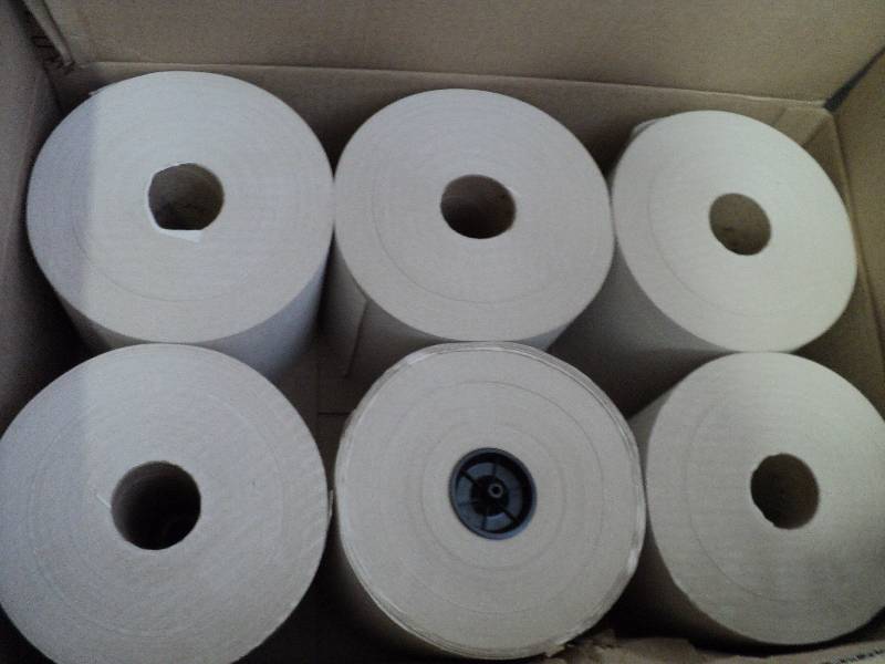 6 rolls of brown high capacity towe...
