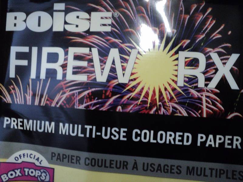 2500 sheets of Boise yellow 8.5x11 ...
