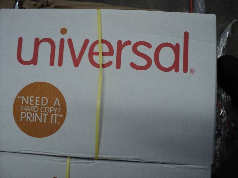 universal 8.5x11 full box of copy p...