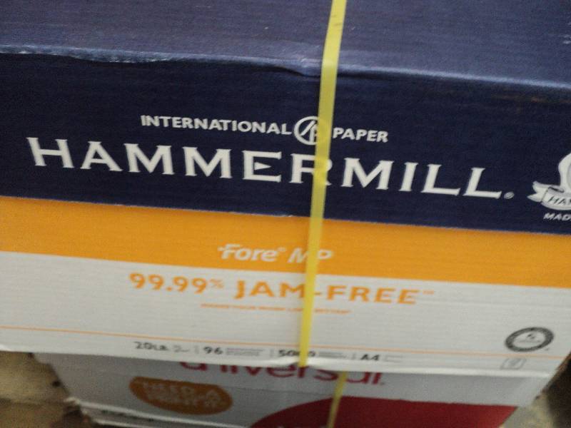 hammermill 8.5x11 paper, 5000 sheet...