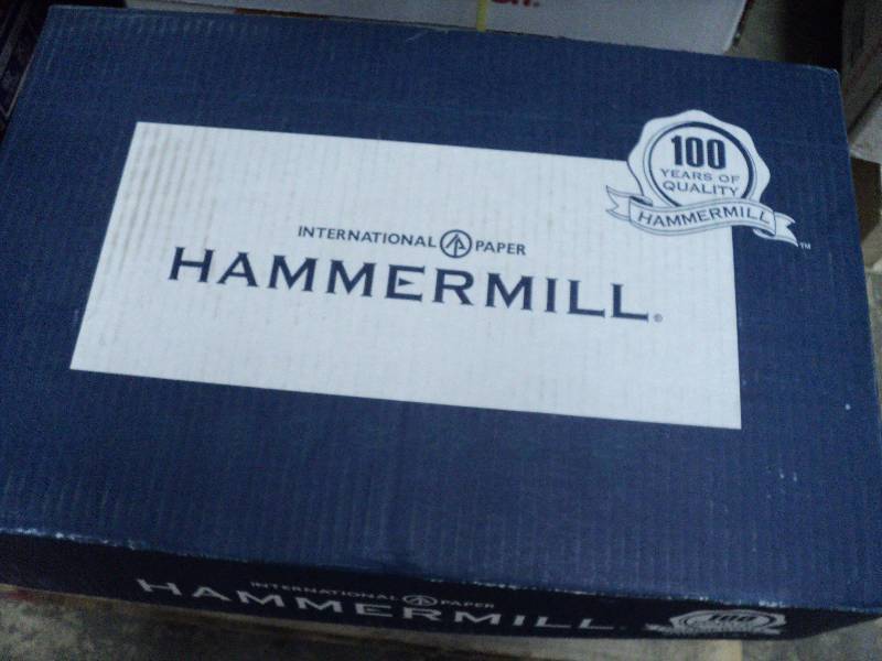 hammermill 11x17 paper, 2500 sheets...