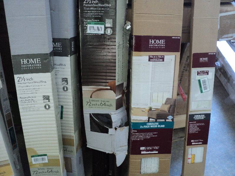 5 72in wide blinds  ...