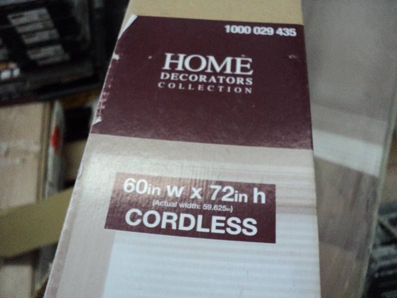 4 60i wide blinds...