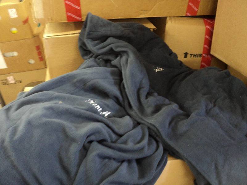 2 navy blue robes, Kent and Erick...