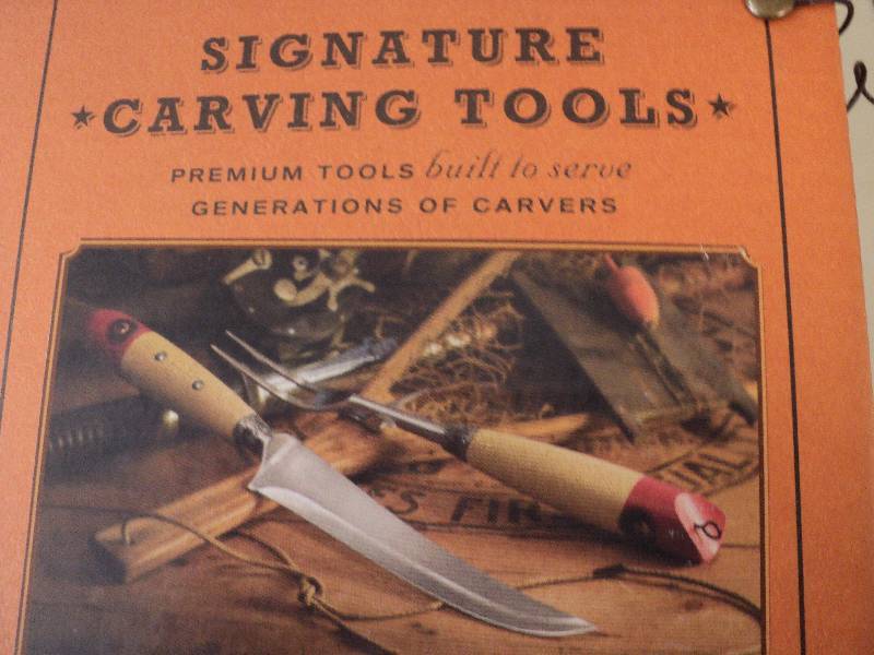 signature carving tools...