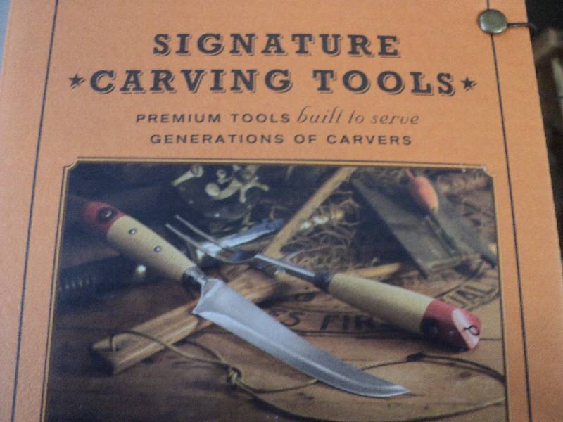 signature carving tools...