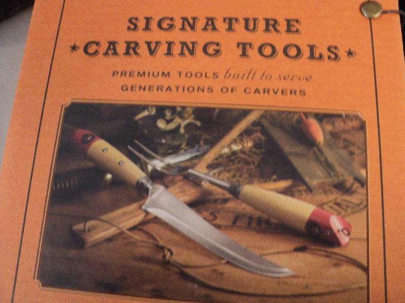 signature carving tools...