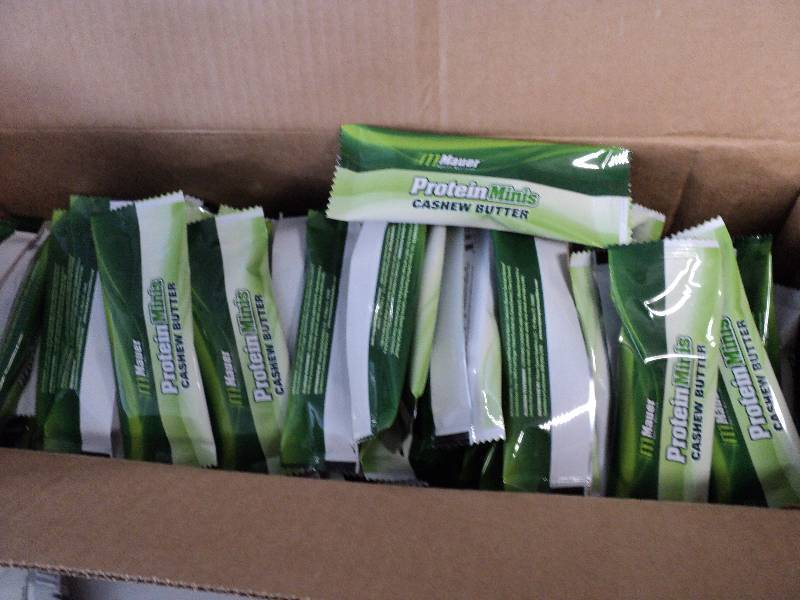 box of 146 mauer protein minis cash...
