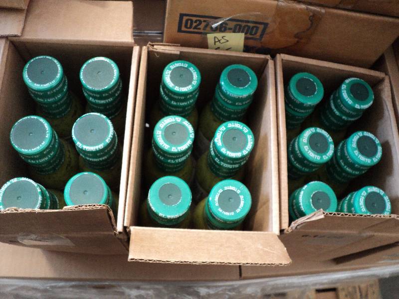 18 bottles of El Torito cilantro pe...