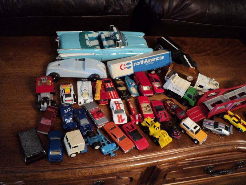 collection vehicles, various makers...