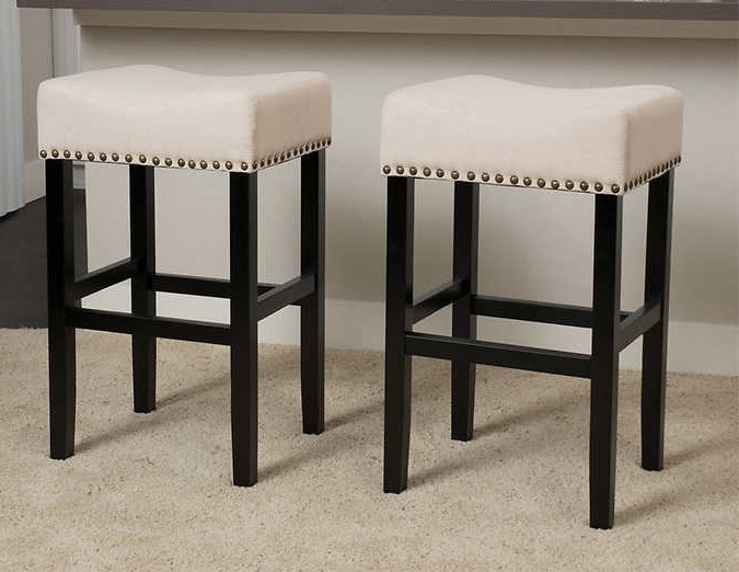 LILY 30 FAB BAR STOOLPAIR, RETAIL $129.99, STOCK PHOTO, NEEDS ASSEMBLY