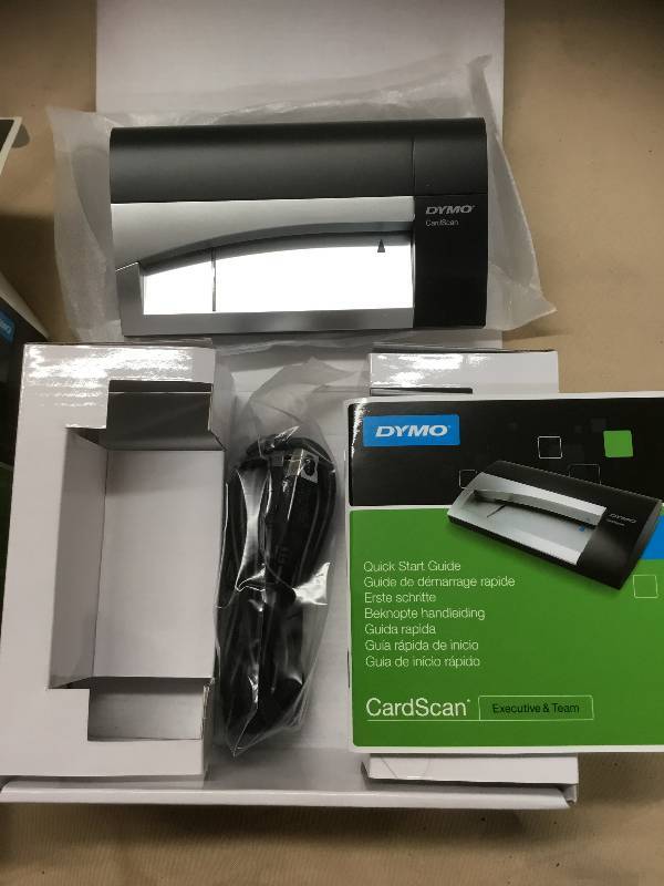 Dymo - Card Scanner - New in Box