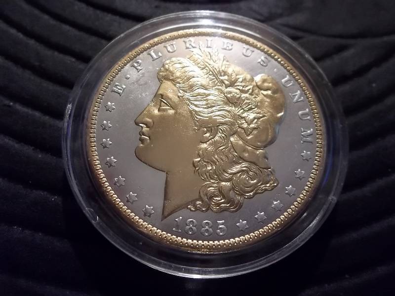 1885 O Morgan Silver Dollar