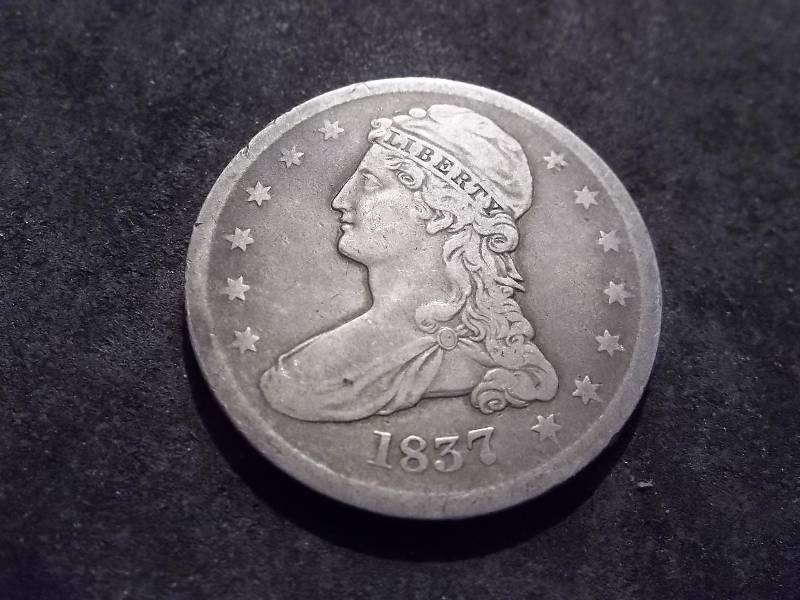 1837 Bust Half Dollar