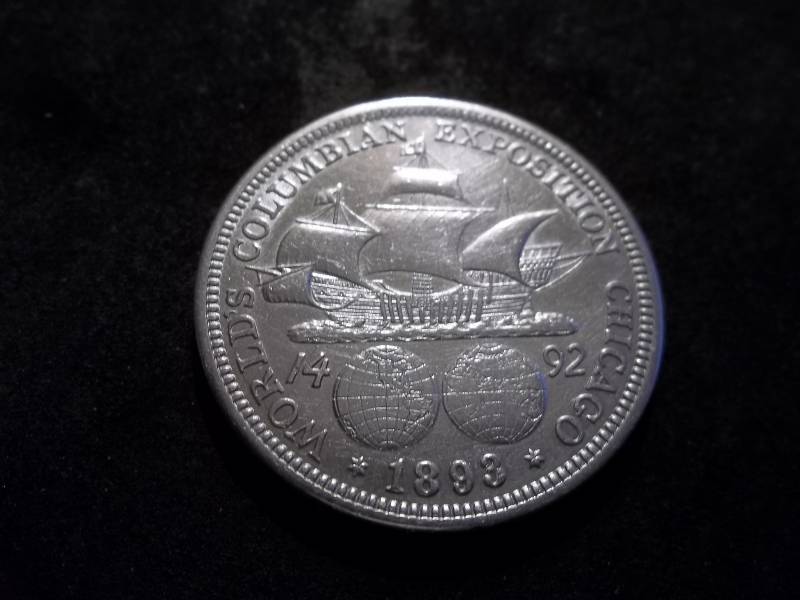 1893 Columbian Exposition Silver Half Dollar Comemmorative