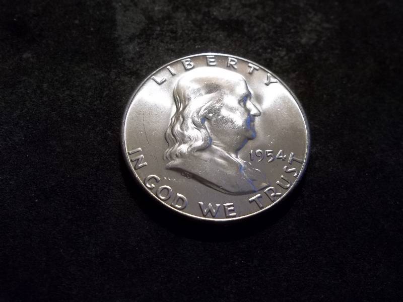 1954  Franklin Half Dollar
