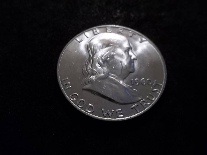 1960 D  Franklin Half Dollar