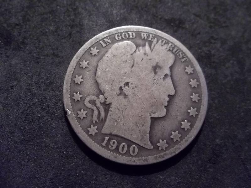1900 O Barber Half Dollar