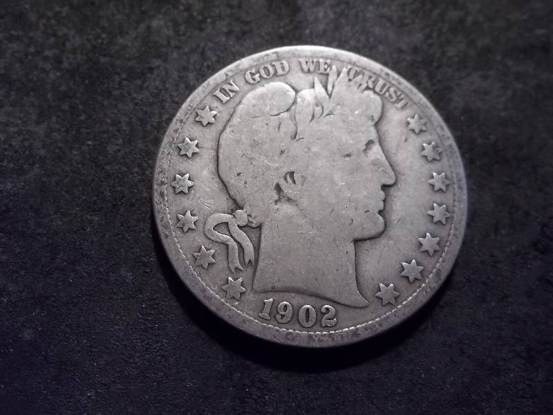 1902 Barber Half Dollar