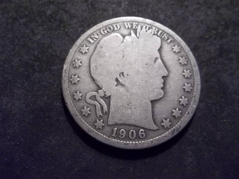 1906 Barber Half Dollar
