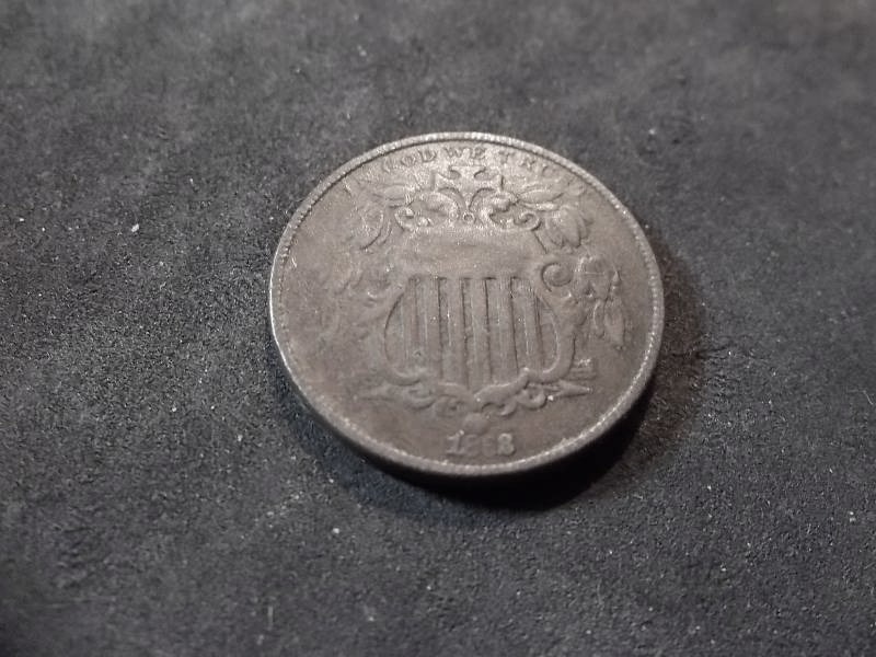 1868 Shield Nickel