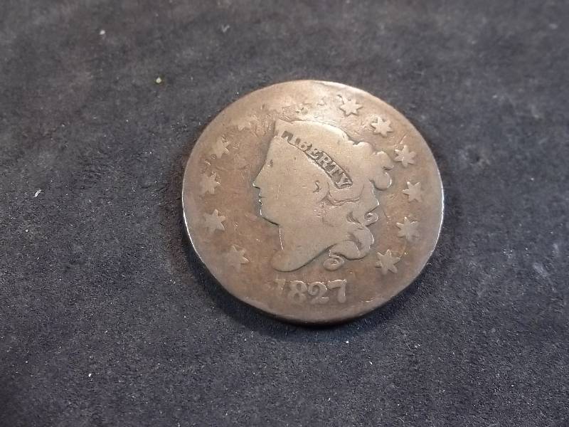 1827 Large Cent