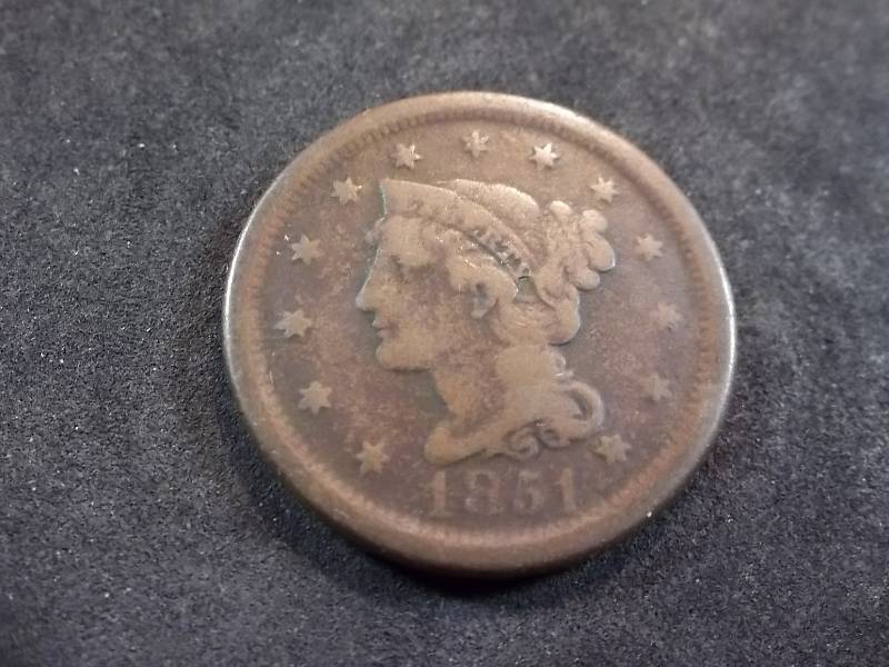 1851 Large Cent