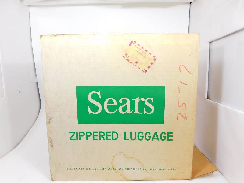 sears luggage on sale