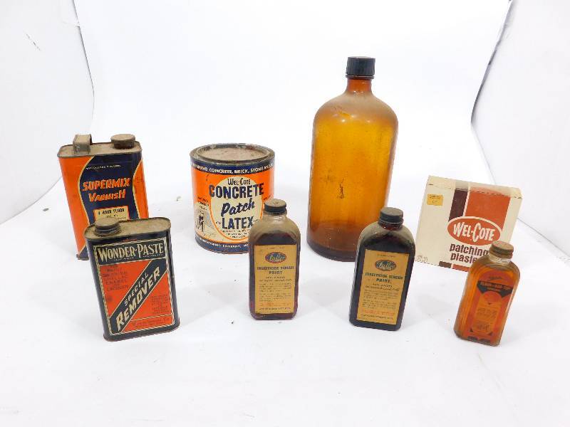 Vintage Bottles and Cans