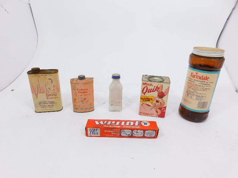 Vintage Cans and Packages