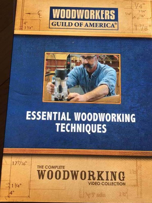 lot 94 image: Woodworkers Guild of America 20 DVDs