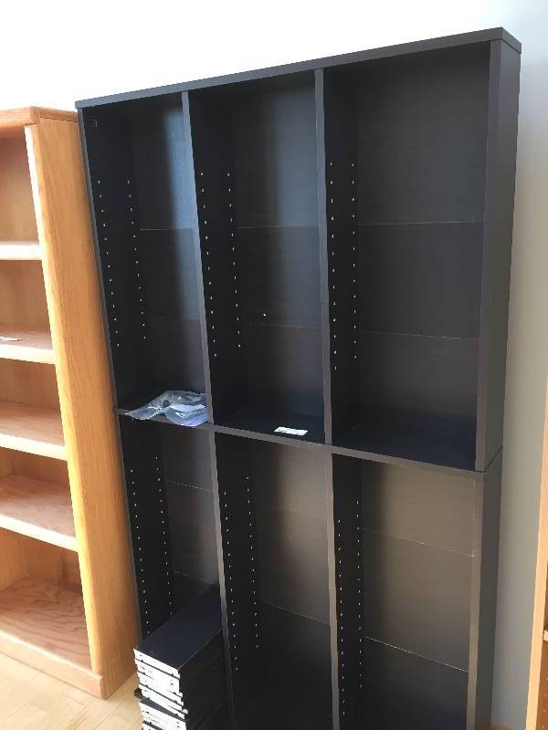 lot 103 image: Bookshelf Black