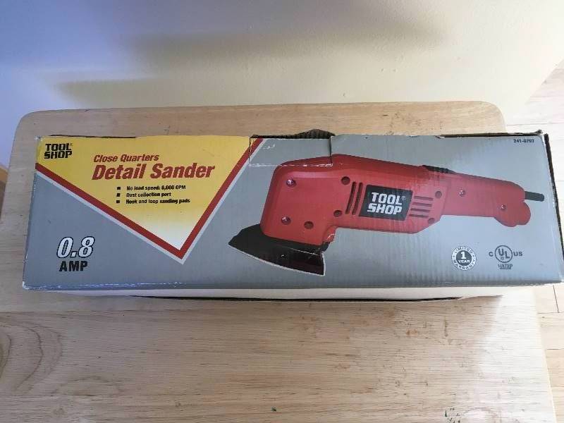 lot 7 image: Tool Shop Detail Sander .8 amp