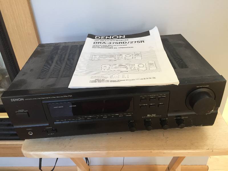 lot 70 image: DENON AM FM Stereo Receiver