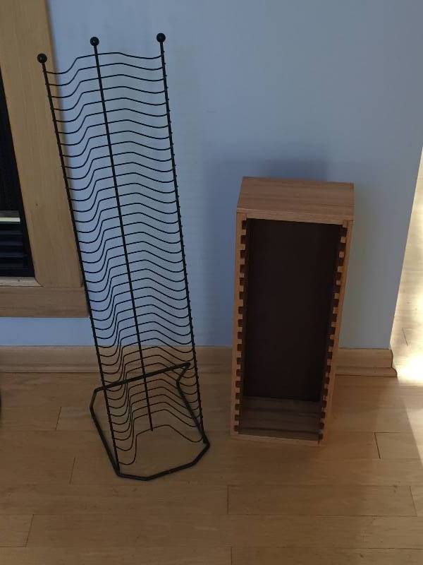 lot 85 image: CD & DVD Racks