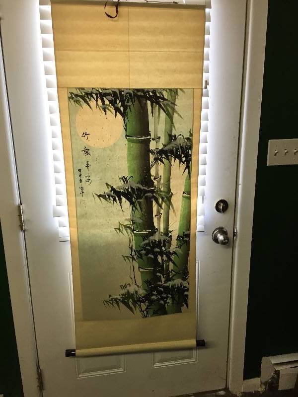 lot 172 image: Asian Scroll - Painting