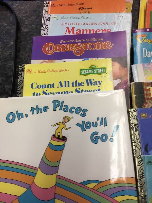 lot 164 image: Books Childrens Sesame Street, Disney, More