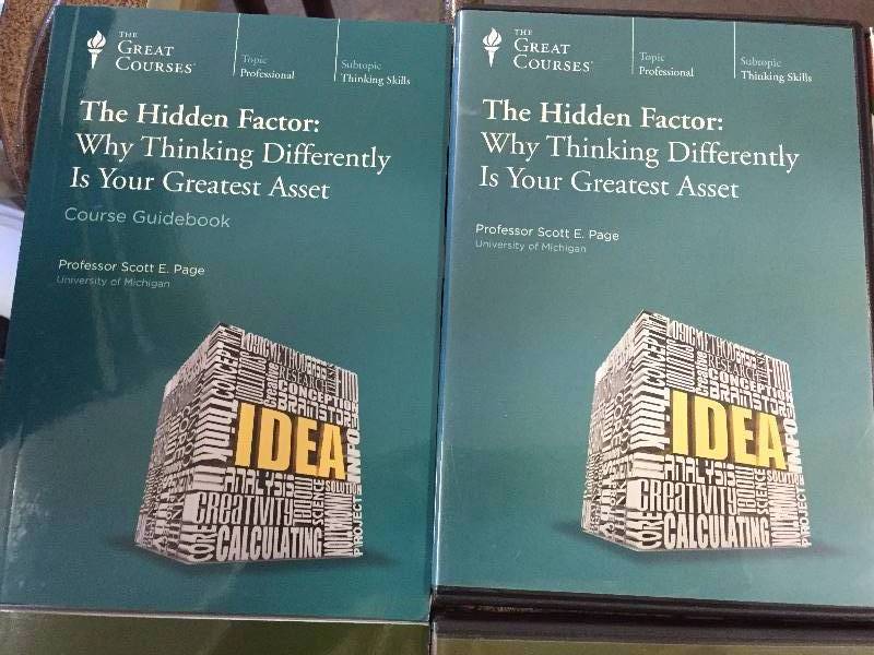 lot 167 image: Great Courses DVDs & Books