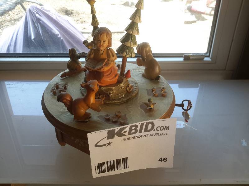 Rotating music box