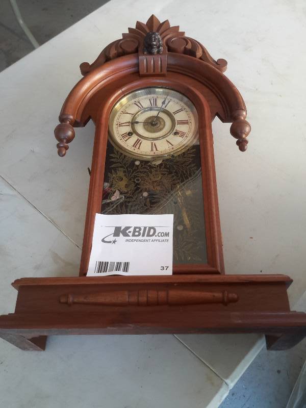 New Haven Striking Clock.. Has been overhauled