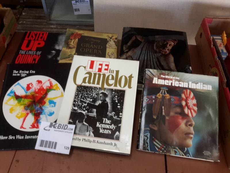Lot of Coffee table books