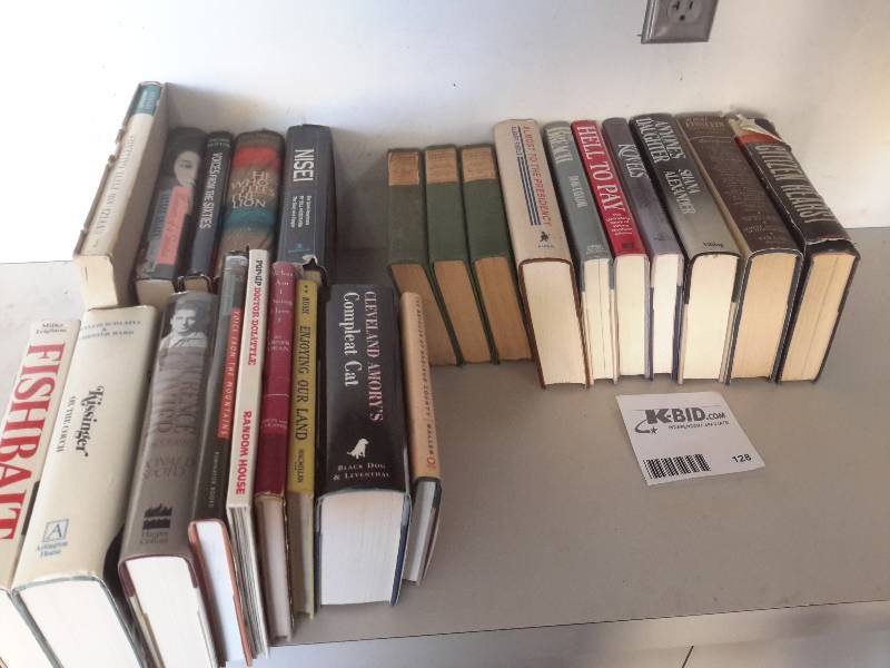 Lot of Hard cover books as pictured