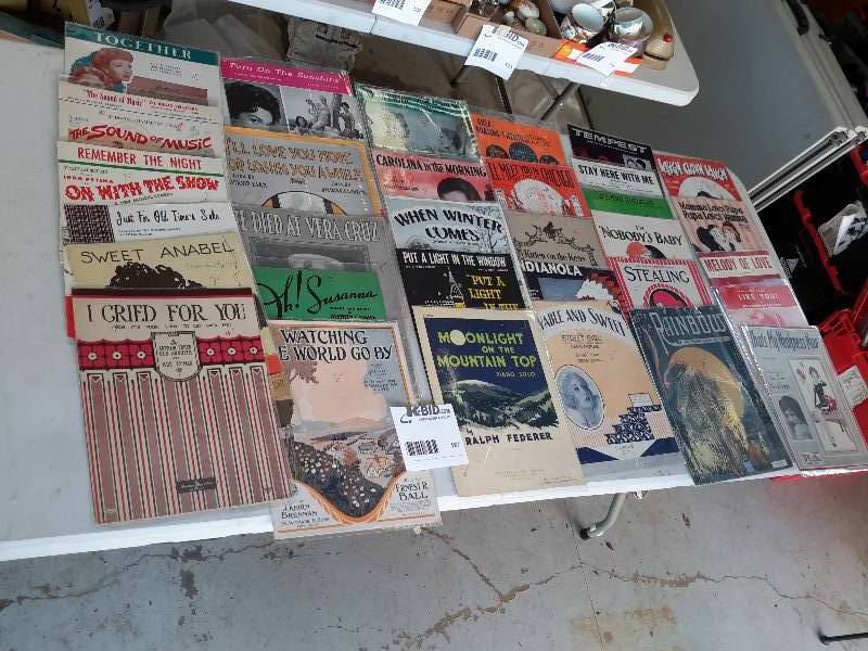 Large lot of Sheet Music