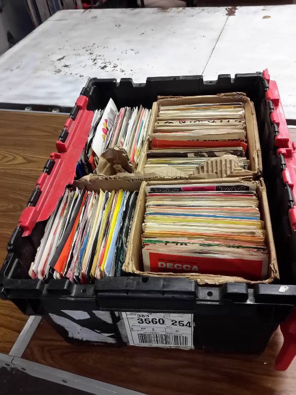 Case of 45 records