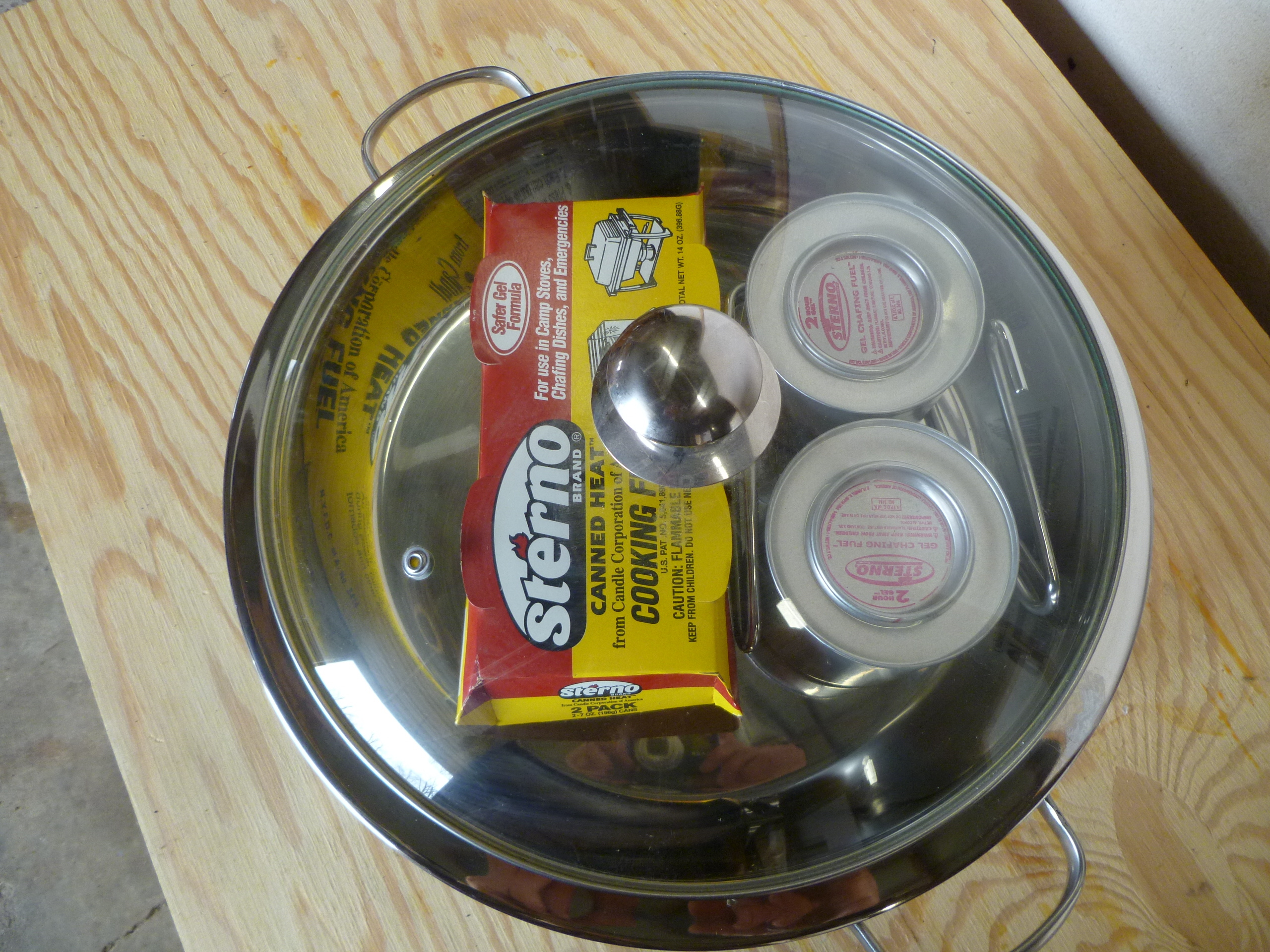 lot 13 image: Stainless Steel  Round Chafer