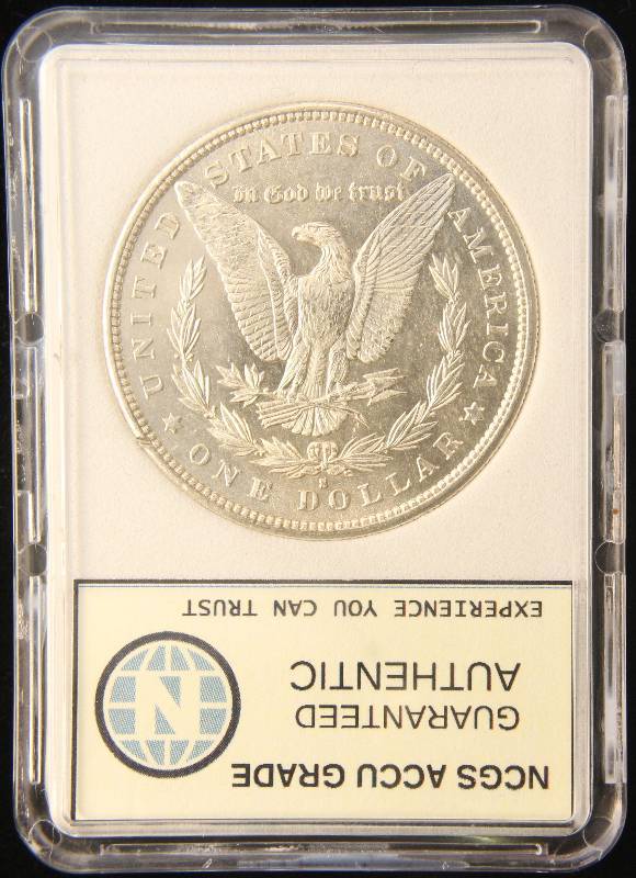 1879-S MORGAN SILVER DOLLAR MS65DMPL NCGS