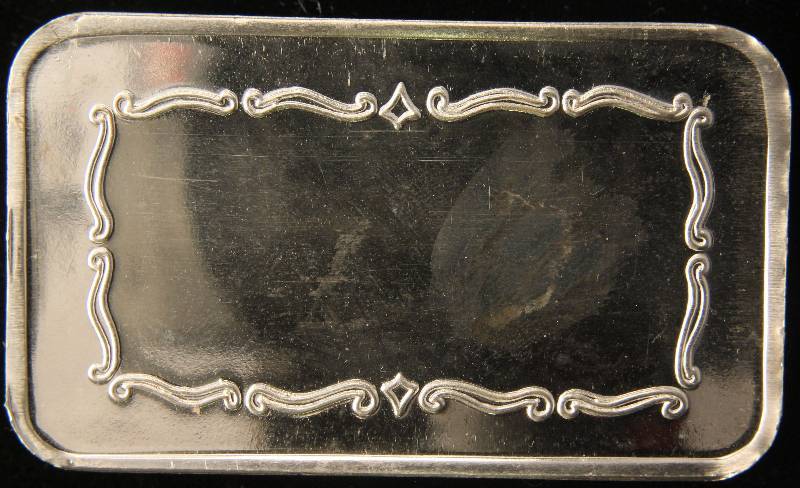 5 TROY OZ. .999 FINE SILVER COVERED WAGON GOLDEN STATE MINT